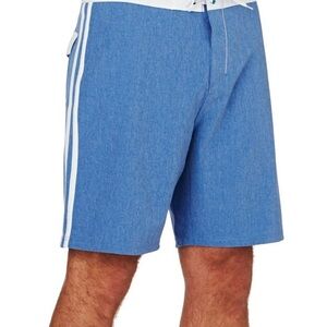 Hurley Men's Light and Dark Blue Board Shorts